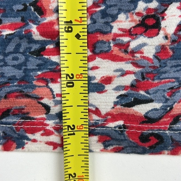 Lucky Brand Paisley Sleeveless Tank Top with Lace Details - Picture 6 of 7